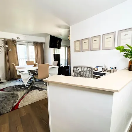 Eden - 3 Pieces - 6 Pers Dans Calme Apartament Rouen
