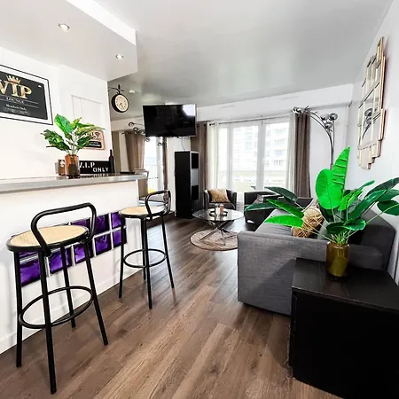 Apartment Eden - 3 Pieces - 6 Pers Dans Calme Rouen
